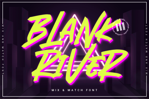 Blank River: A Display Font That Elevates Small Business Branding