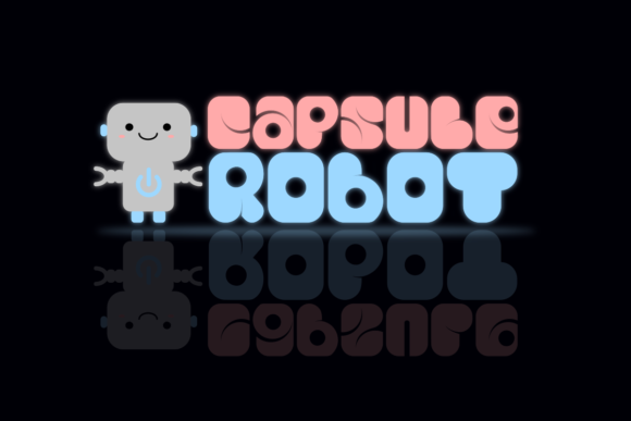 Capsule Robot: A Sweet Touch for Modern Editorial Design