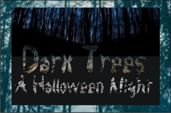 Dark Trees: A Spooky Display Font for Scroll-Stopping Halloween Campaigns