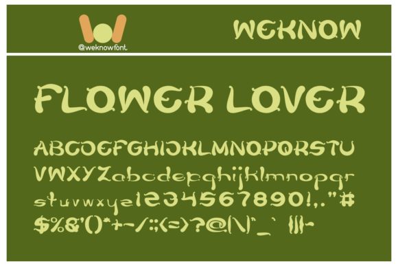 Flower Lover: A Delicate Display Font for Thoughtful Editorial Design