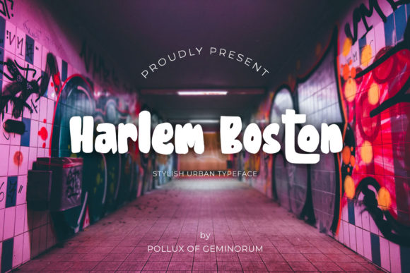 Harlem Boston: A Bold Display Font for Scroll-Stopping Marketing Design