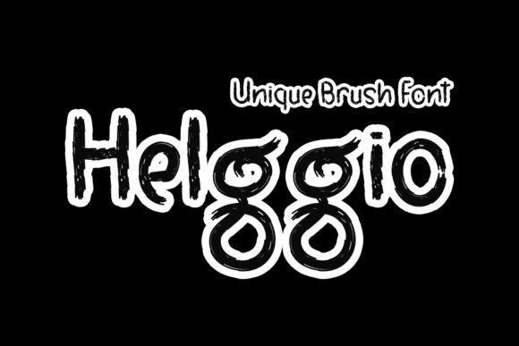 Helggio: A Bold Display Font for Impactful Editorial Design