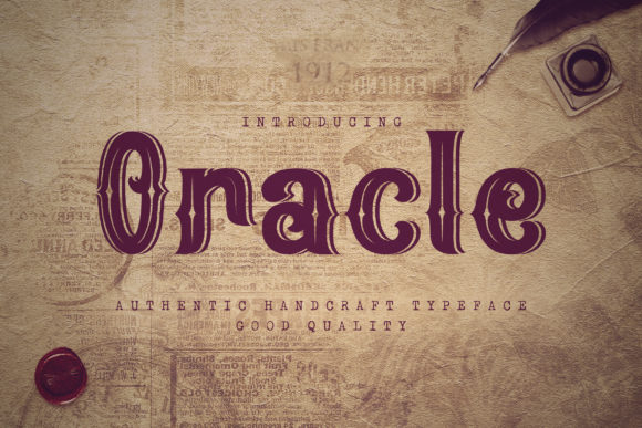 Oracle: A Bold Display Font That Elevates Brand Identity