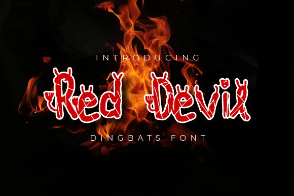 Red Devil Font: Elevating Halloween-Themed Web Design with Bold Display Typography