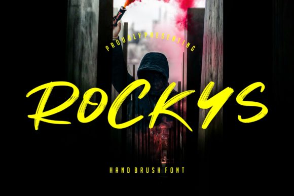 Rockys Font: A Bold Display Typeface for Business Branding