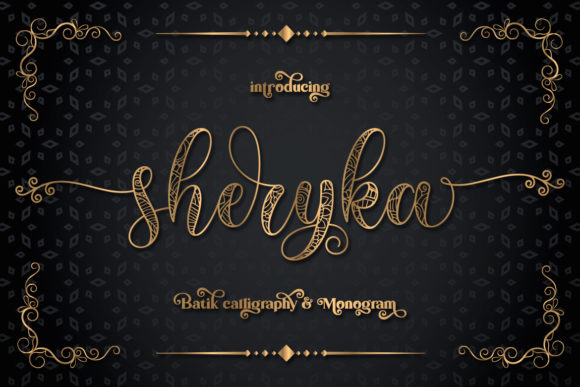 Sheryka: A Charming Display Font for Elegant Editorial Design