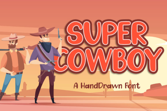 Super Cowboy: A Playful Display Font for Web Designers